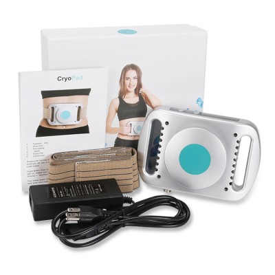 Flagship! portable home use antifreeze cryopad cool fat freezing body slimming machine