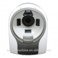 Free shipping Portable facial skin analyzer machine with 3 spectrum