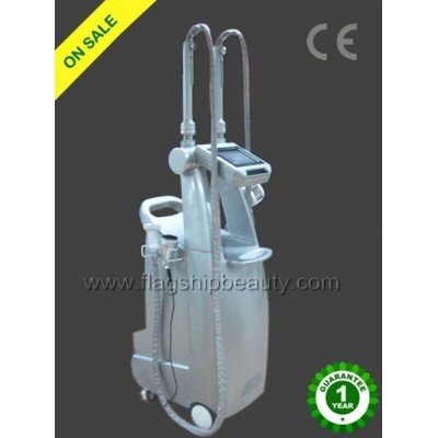 Motor roler vacuum and cavitation slimming machine